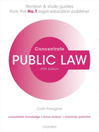 Public Law Concentrate: Law Revision and Study Guide