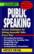 Public Speaking - Frank, Steven