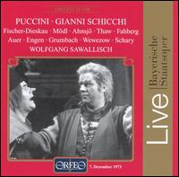 Puccini: Gianni Schicchi - Albrecht Peter (vocals); Antonia Fahberg (vocals); Claes-Hkan Ahnsjo (vocals); David Thaw (vocals);...