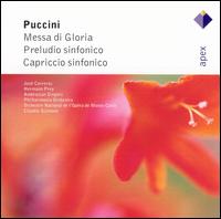 Puccini: Messa di Gloria: Preludio sinfonico; Capriccio sinfonico - Hermann Prey (baritone); Jos Carreras (tenor); Ambrosian Singers (choir, chorus); Claudio Scimone (conductor)