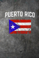 Puerto Rico: Puerto Rican Flag Notebook or Journal. 150 Page Lined Blank Journal Notebook for Journaling, Notes, Ideas, and Thoughts.