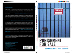 Punishment for Sale: Private Prisons, Big Business, and the Incarceration Binge