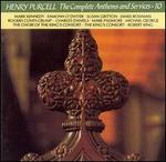 Purcell: The Complete Anthems and Services, Vol. 10 - Aaron Webber (treble); Charles Daniels (tenor); Colin Campbell (bass); David Nickless (treble); Eamonn O'Dwyer (treble);...