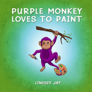 Purple Monkey Loves To Paint