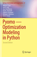 Pyomo -- Optimization Modeling in Python