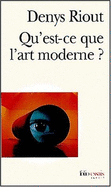 Qu Est Ce Que L Art Moder