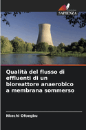 Qualit del flusso di effluenti di un bioreattore anaerobico a membrana sommerso