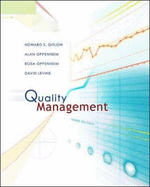 Quality Management - Gitlow, Howard S, and Oppenheim, Rosa, and Oppenheim, Alan J