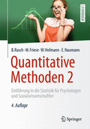 Quantitative Methoden 2: Einfuhrung in Die Statistik Fur Psychologen Und Sozialwissenschaftler