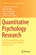 Quantitative Psychology Research: The 79th Annual Meeting of the Psychometric Society, Madison, Wisconsin, 2014