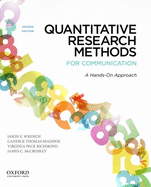 Quantitative Research Methods for Communication: A Hands-On Approach