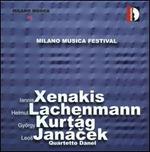 Quartetto Danel Plays Xenakis, Lachenmann, Kurtg & Jancek - Quatuor Danel