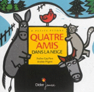 Quatre Amis Dans La Neige