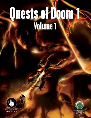 Quests of Doom 1: Volume 1 - Fifth Edition - Frog God Games