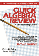Quick Algebra Review STG 2e