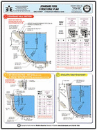 Quick-Cards Standard Pool, Structural Plan - Inc. Builder's Book