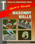 Quick Guide: Masonry Walls: Step-By-Step Construction Methods