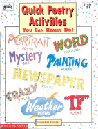 Quick Poetry Activities: You Can Really Do!