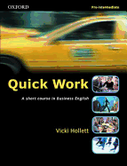 Quick Work Student's Book - Hollett, Vicki