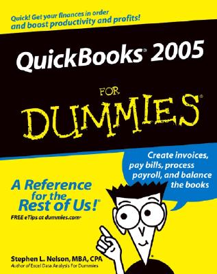 QuickBooks 2005 for Dummies - Nelson, Stephen L, CPA