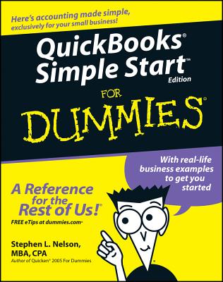 QuickBooks Simple Start for Dummies - Nelson, Stephen L, CPA