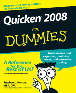 Quicken 2008 for Dummies