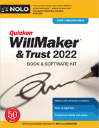 Quicken Willmaker & Trust 2022: Book & Software Kit