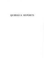 Quirigua Reports, Volume I: Papers 1-5