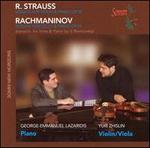 R. Strauss: Sonata for Violin & Piano, Op. 18; Rachmaninov: Sonata for Cello & Piano, Op. 19