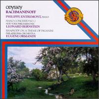Rachmaninoff: Piano Concerto No. 2; Rhapsody on a Theme of Paganini - New York Philharmonic; Philippe Entremont (piano); Philadelphia Orchestra