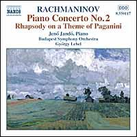 Rachmaninov: Piano Concerto No. 2; Rhapsody on a Theme of Paganini - Jen Jand (piano); Budapest Symphony Orchestra