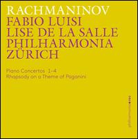 Rachmaninov: Piano Concertos Nos. 1-4; Rhapsody on a Theme of Paganini - Lise de la Salle (piano); Philharmonia Zurich; Fabio Luisi (conductor)