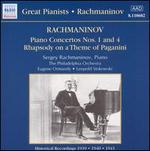 Rachmaninov: Piano Concertos Nos. 1 & 4