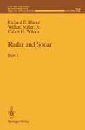 Radar and Sonar: Radar and Sonar: Summer School : Papers