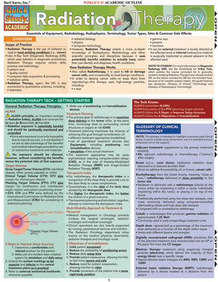 Radiation Therapy - BarCharts Inc