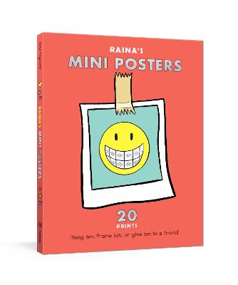 Raina's Mini Posters: 20 Prints to Decorate Your Space at Home and at School - Telgemeier, Raina