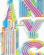 Rainbow Chrysler Building Writing Drawing Journal: Rainbow Chrysler Building Writing Drawing Journal