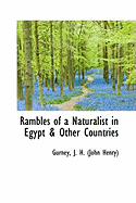 Rambles of a Naturalist in Egypt & Other Countries