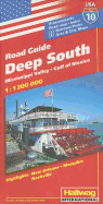 Rand McNally Hallwag Deep South Road Map (Usa Road Guides)