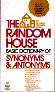 Random House Basic Dictionary Synonyms and Antonyms