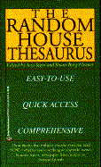 Random House Thesaurus - Random House, and Stein, Jess (Editor), and Stuart B (Editor)