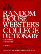 Random House Webster's College - Geiss, Tony, and Dictionary