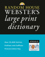 Random House Webster's Large Print Dictionary - Random House (Creator)