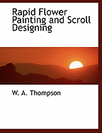 Rapid Flower Painting and Scroll Designing
