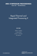 Rapid Thermal and Integrated Processing II: Volume 303