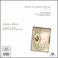 Rare Chamber Music, Vol. 3 - Christine Rox (violin); Jansa Duo (cello); Jansa Duo (violin); Klaus-Dieter Brandt (cello)