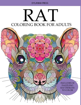 Rat Coloring Book for Adults - Dylanna Press