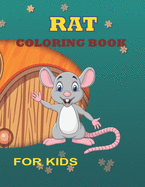 Rat Coloring Book for Kids: Rat Designs for Kids Relaxation, rat coloring book for kid