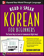 Read and Speak Korean for Beginners with Audio CD, 2nd Edition