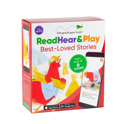 Read Hear & Play: Best-Loved Stories (6 Book Set) - Little Grasshopper Books, and Publications International Ltd